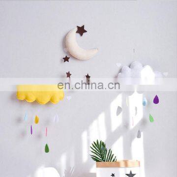 100% Handmade Cloud Shape Felt Baby Mobile photo-3