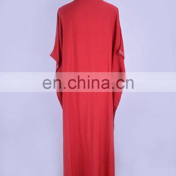 Plus Size Red Cotton Beach Dress Embroidery Robe de Plage Bikini Cover up Beachwear Pareos de Playa Mujer Beach Tunic Cover Ups photo-6