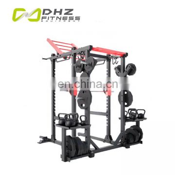 Dhz Fitness Equipment Factories China Beauty Multi Power Rack Gym