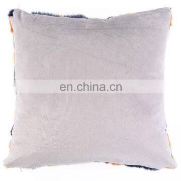 Oeko-Tex Certified Fluffy Flame Retardant Square Colorful Long Hair Faux Fur Cushion Cover Pillow Case photo-5