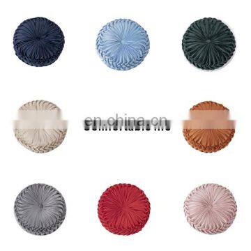 Wholesale Comfortable Large Thickened Warm Futon Handmade Velvet Fabric Round Shape Zen Meditation Pillow Home Cushion photo-7