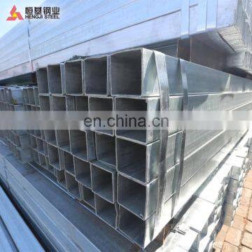 A53 A210 A333 Square Rectangular Thick Wall Galvanized Steel Pipe
