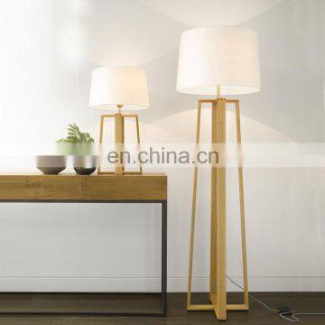 Modern Home Decorate Floor Lamp Lighting Fixture Wooden Floor or Table Lamp for Living Room Study Room photo-3