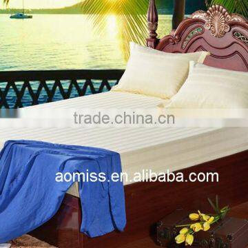 100% Cotton 300 Thread Count Hotel Jacquard Fitted Sheets Flat Sheets photo-3