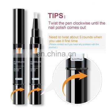 3 In 1 Poly Slip Solution Pen Base Coat Nail Glue for Acrylic Poly Gel Nail Art photo-2