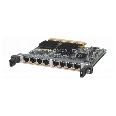 SPA-8X1FE-TX-V2 Catalyst 6500 Service Module 8-Port Fast Ethernet (TX) Shared Port Adapter