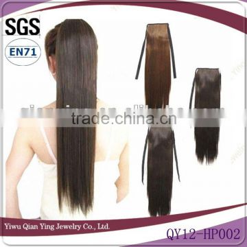 Fashion girl long synthetic ponytail hair extension