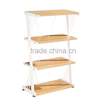 Home furniture high quality wooden book shelf/Ladder Shelve book case / book storage