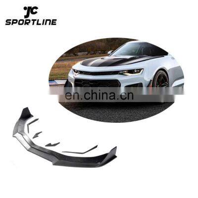 Carbon Fiber Car Front Lip for Chevy Camaro SS 2014-2015