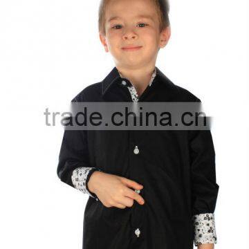 wholesale newest style long sleeve kids shirt