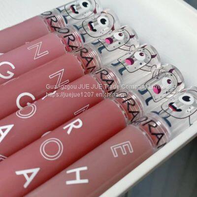 Herorange Nourish Lipgloss 6 Colors Long-Lasting Glossy Lipstick Waterproof Non-Stick Cup Cosmetic Moisturizing Lip Gloss photo-3