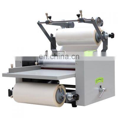 L380 Hot Roll Laminator for Printing Shop 375mm Width Lamination Size Thermal Automatic Laminator Machine photo-3