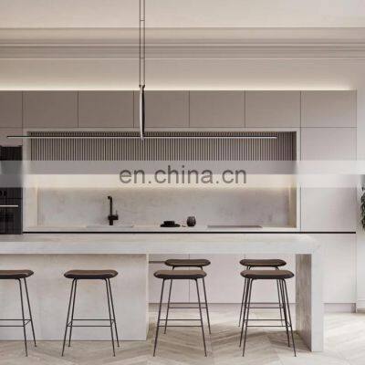 Kitchen Furniture Modern Design Wood Veneer Kitchen Cabinet Furniture At Wholesale Price photo-5