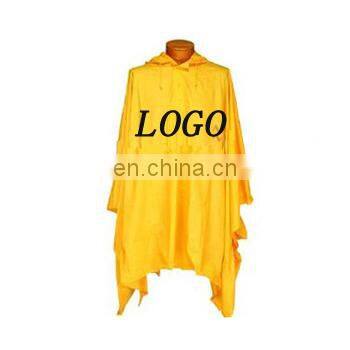 Promotional Poncho Raincoat Adult with Custom Logo