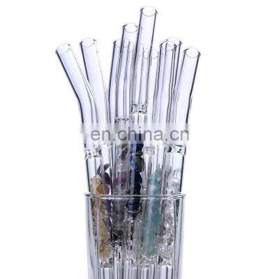 Unique Creativity Branded Christmas Party Valentines Day Reusable Crystal Eco Glass Straws photo-5