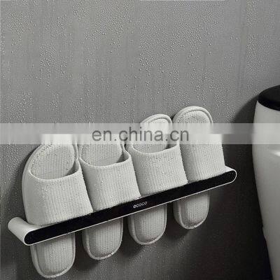 Wall Mount Plastic Slipper Rack for Living Room photo-5