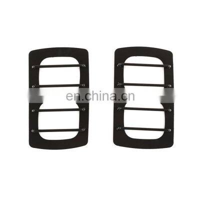 Suitable for 20-21 Land Rover Defender Width Lamp Protection Mesh Matte Black 2-Piece Lamp Shades