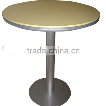 stainless steel Round Reception Desks Commercial Office Furniture HD-06