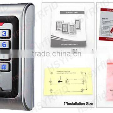 Standalone RFID Relay Control One Door 2000 Card Users Digit Access Control Keypad Quality Choice photo-4