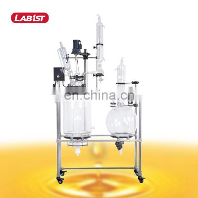 lab1st isolation jacketed crystallization glass reactor