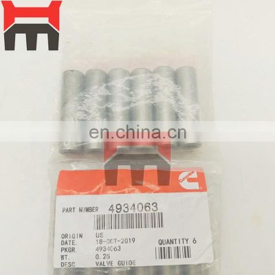 Diesel Engine Parts 6D114 valve guide 4934063 for PC300-8 PC350-8