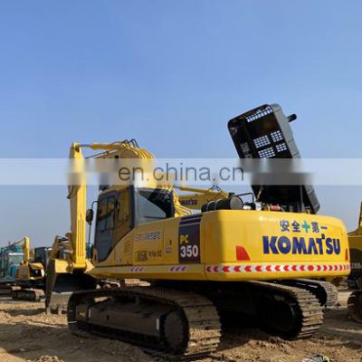 Komatsu second hand heavy equipment pc350 used excavators for sale