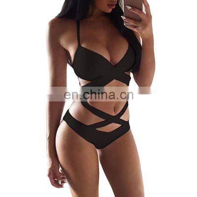 2021 hot selling on Amazon plus size women private label swimwear