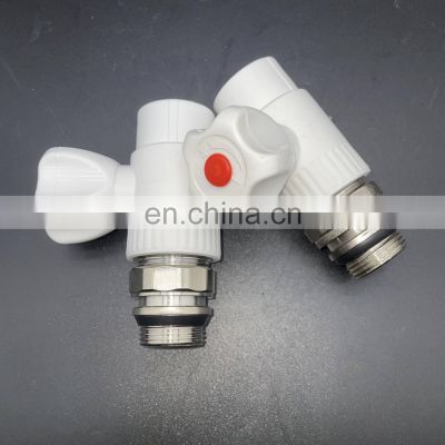 20*1/2 Custom Plastic Water Valve Pvc Stainless Steel Control Ball With Straight Pipe