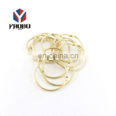 Factory Supply Book Binder Hinged Ring Book Binder Rings Metal Loos photo-5