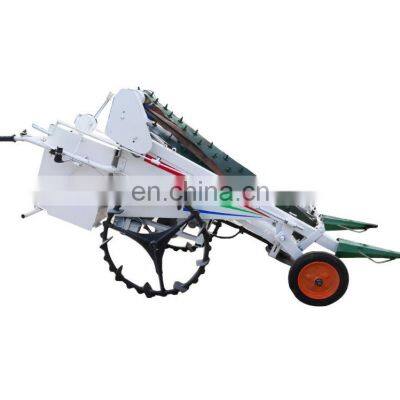 New semi-automatic soybean harvester self-propelled small bean harvester rice harvest machine