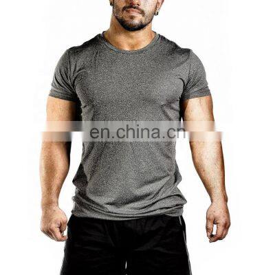 Muscle Fit Plain Sport T-shirts High Quality Quick Dry Men's Gym t shirt Men's T-Shirts Personalize your own tees