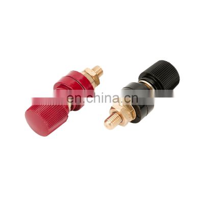 Universal Black Red Weld Inverter Terminal Binding Post Copper PVC Plastic Battery Power Supply Junction Terminal Post