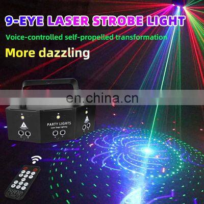 Rgb Party Club Bar Laser Projector Light Lighting Equipment Amazon Good Selling Led Dj Disco Stage Night Lights photo-3