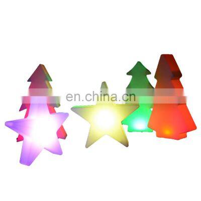 remote control color change solar christmas lights outdoor led big star holiday LED tree CE/ROSH certificate led Christmas light