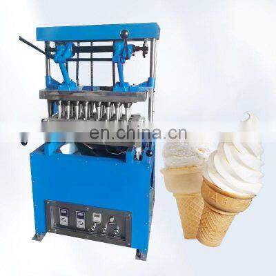 Icecream Cone Machine oven Biscuit edible Cup Waffle Pizza Ice Cream Cone Rolling Making Machine Maker