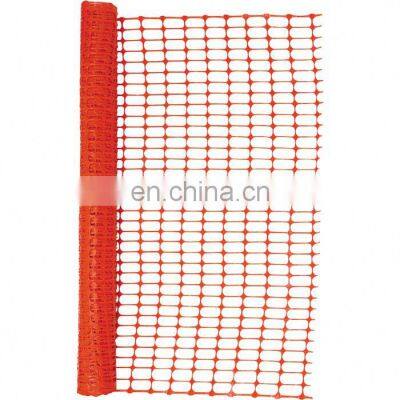 Plastic Safety Fence Plastic Mesh Net Yellow Orange and Other Color Barrier Fence Net