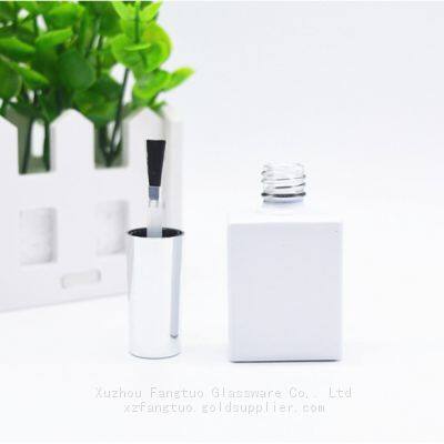 Wholesale Nail Polish Bottle Empty Glass Bottle Cap With Brush Nail Base Coat Packing Bottles photo-2