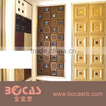 Interior Decoration Mouldproof Wall Panel Leather