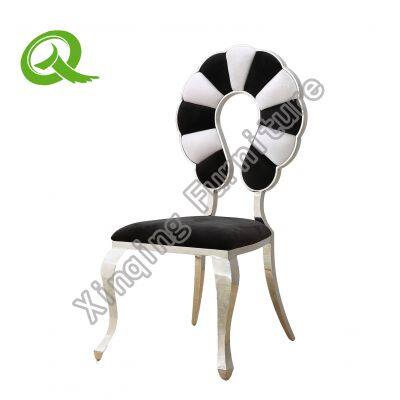 factory wholesale modern stainless steel event wedding chairs