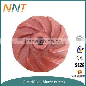 High chrome slurry pump impeller for NH pumps