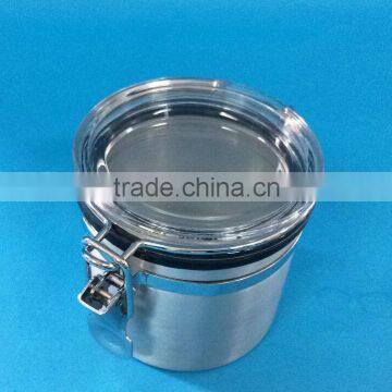 Perfect airless aluminum jar for dry food