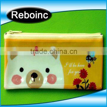 Clear PVC Pencil Packing Bag Plastic Zip Top Slider Zipper Pvc Pencil Bag for Kids Quality Choice photo-2