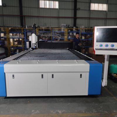 Metal Plate CNC Fiber Laser Cutting Machine Single Plate