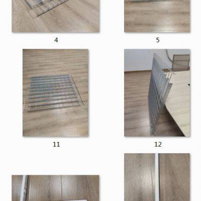 Warehouse Standard Size Flare Waterfall Welded Galvanized Steel Metal Storage Wire Mesh Decking for Pallet Racking photo-5