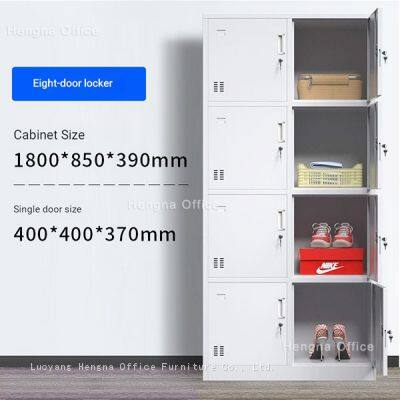 Laboratory Experimental Staff Storage Cabinet | Corrosion-Resistant Metal Locker | With Ventilation Holes and Adjustable Shelves photo-5