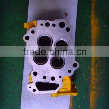 6D125 engine cylinder head , 6151-11-1102 6151-12-1101 6156-11-1100