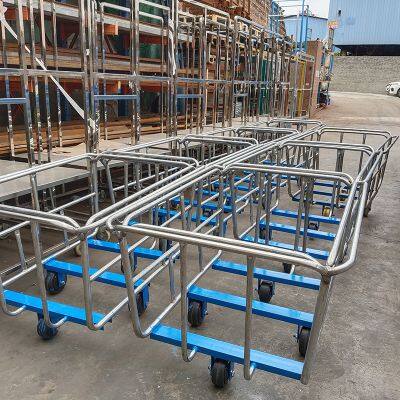 Customized Non‑Standard Stackable Steel Cloth Trolley With Durable Anti‑Aging Structure for Multi‑Industry Material Handling photo-5