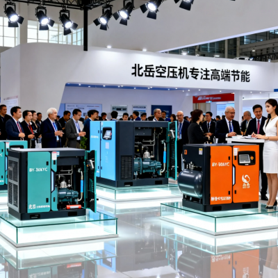 Fixed Screw Compressor.8BarSpiral Compressor.Intelligent Frequency Conversion Technology.More Energy-efficient. photo-2