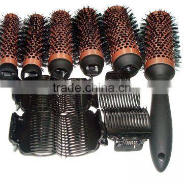 Best selling hair brush set detachable heads brush