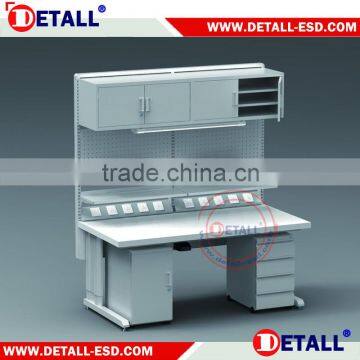 Antistatic fixed lab workbench from professional factory (Detall)